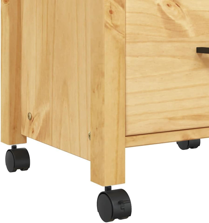 vidaXL Küchenwagen, Servierwagen mit viel Stauraum, Beistellwagen für Küche Wohnzimmer Badezimmer, T