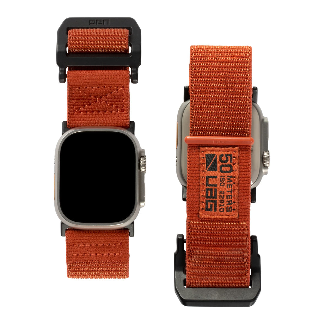 Urban Armor Gear Active Strap Armband für Apple Watch Ultra / 45mm / 44mm / 42mm [Series 8/7 / 6/5 /