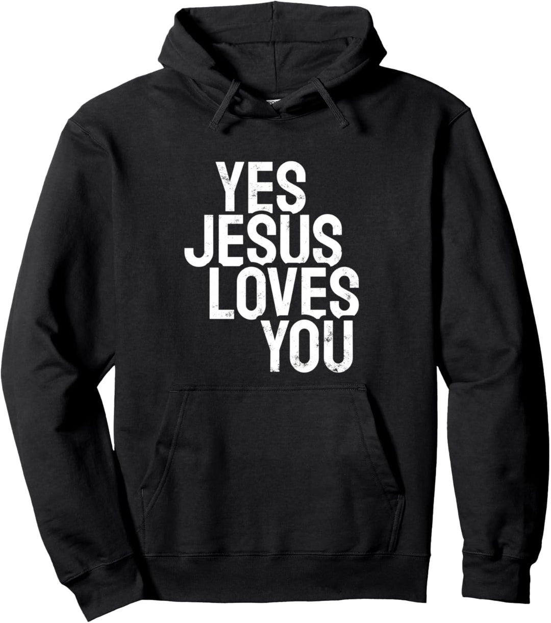 Ja Jesus liebt dich Pullover Hoodie