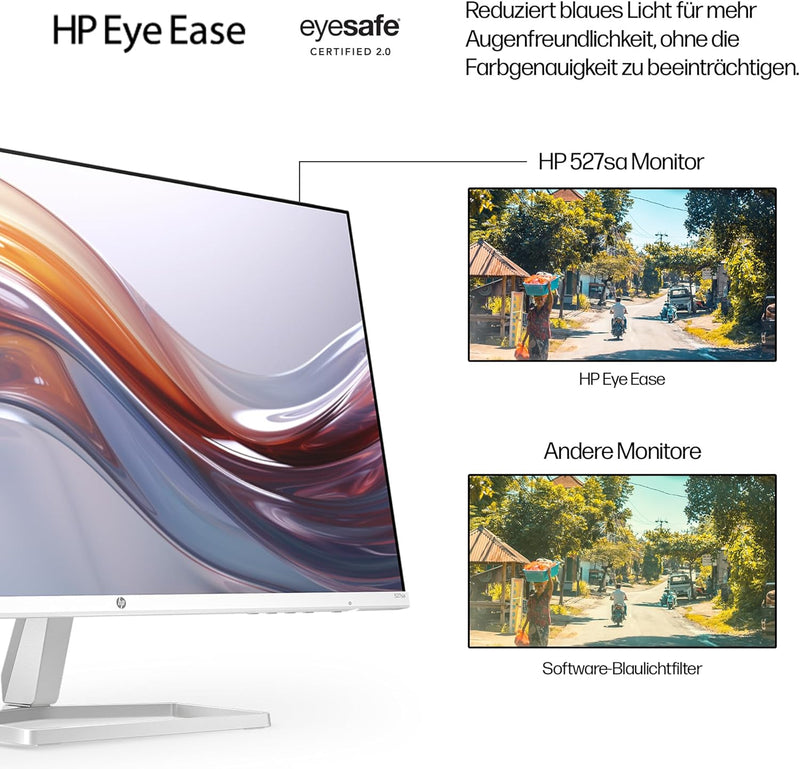 HP Series 5 527sa FHD IPS Monitor mit Lautsprechern | 68,6 cm (27 Zoll) | 100Hz | 1500:1 Kontrast |