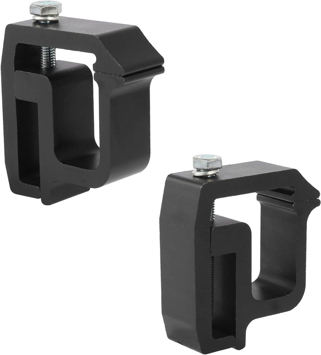 X AUTOHAUX 4Stk. Universal Einbauklemmen Halter Satz für LKW-Kappenschalen schwarz