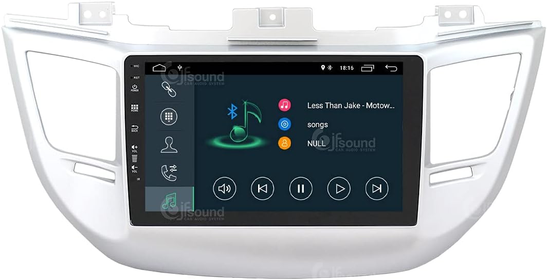 Autoradio für Hyundai Tucson Mit Standard-Navigator, Heckkamera Und Kenwood-verstärker (2015–2018) A