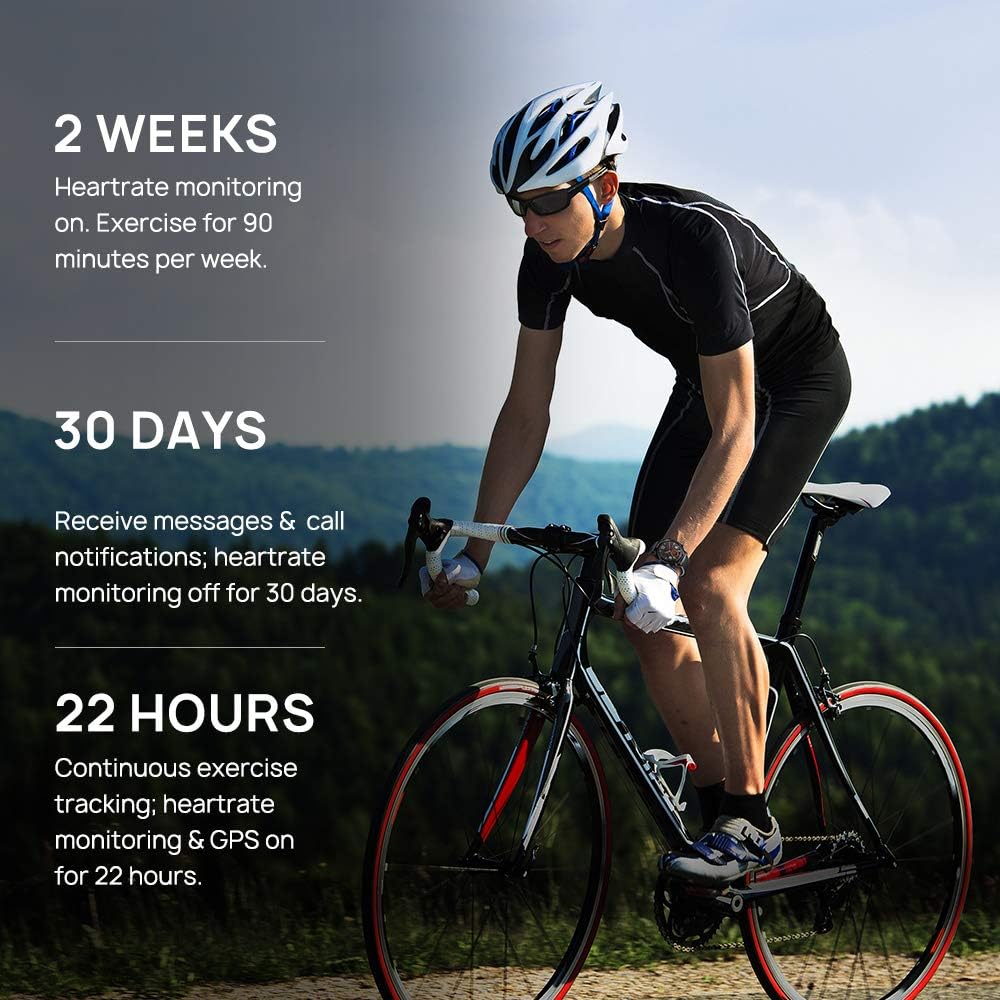 Huawei Watch GT Active Smartwatch (46 mm Amoled Touchscreen, GPS, Fitness Tracker, Herzfrequenzmessu