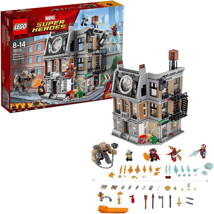 LEGO Marvel Super Heroes Sanctum Sanctorum – die letzte Entscheidung 76108 Superheldenspielzeug Sing