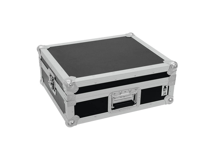 ROADINGER Plattenspieler-Case Tour Pro schwarz -B- | Flightcase für einen Plattenspieler (bis 450 mm