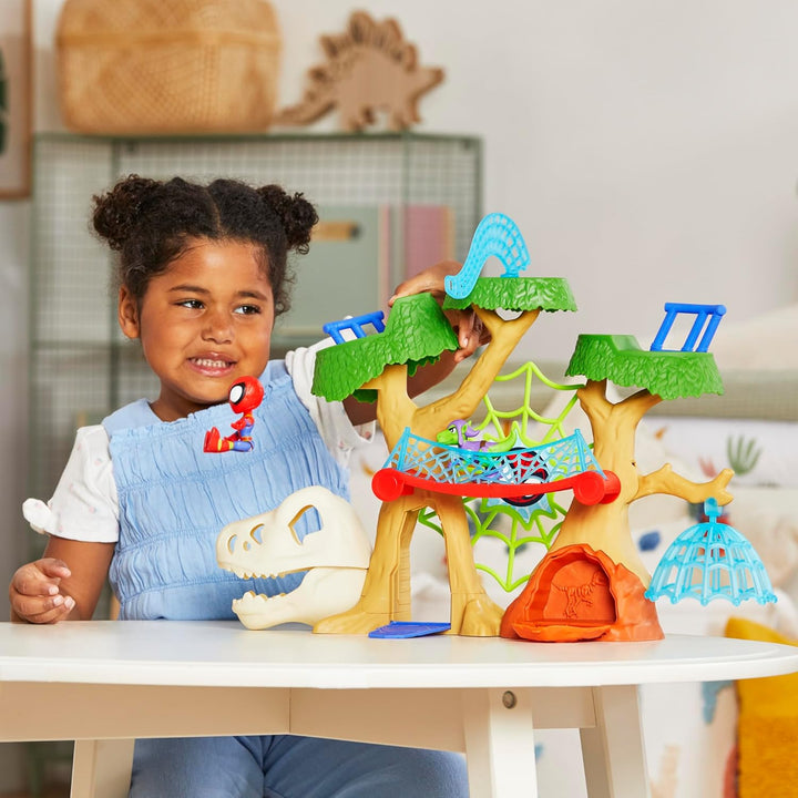 Marvel Spidey und Seine Super-Freunde Dino-Baumhaus Superhelden-Spielset