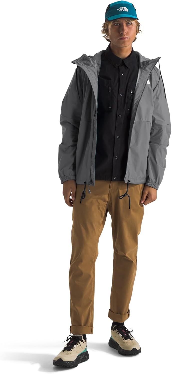 The North Face - Herren Antora Regenhose - Wasserdicht, Atmungsaktiv - TNF Black-NPF S Smoked Pearl-
