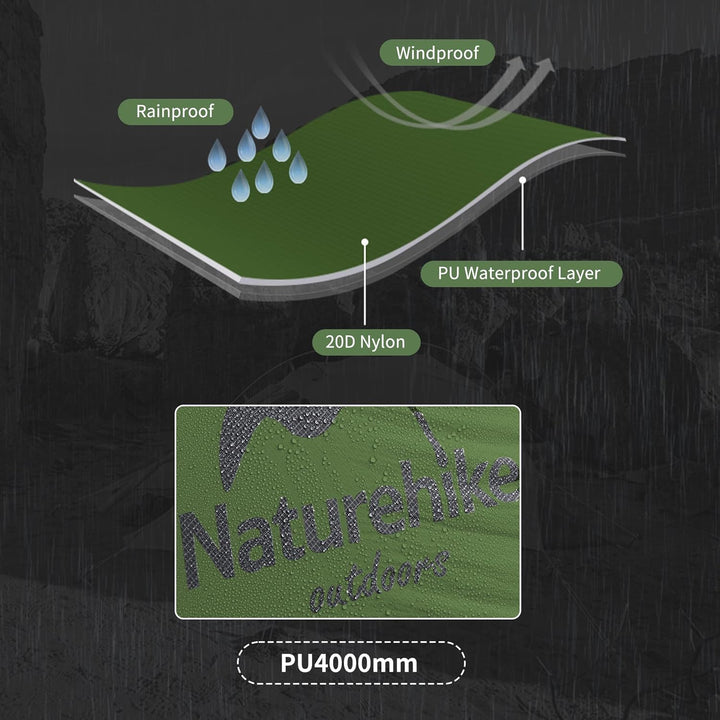 Naturehike Mongar 2 Mann Zelt Campingzelt Ultraleicht Zelt 2 Personen Camping Zelt Rucksackzelte 4 J