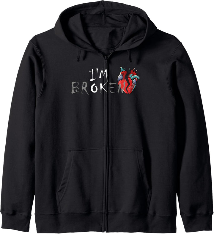 I'm ok, I'm broken Kapuzenjacke
