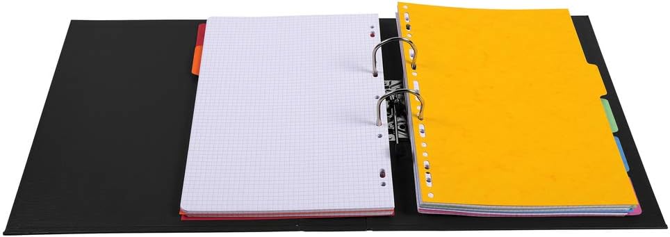 Exacompta 53741E 10er Pack Premium PVC-Ordner Prem´Touch. 7 cm breit DIN A4 Ringordner Aktenordner B