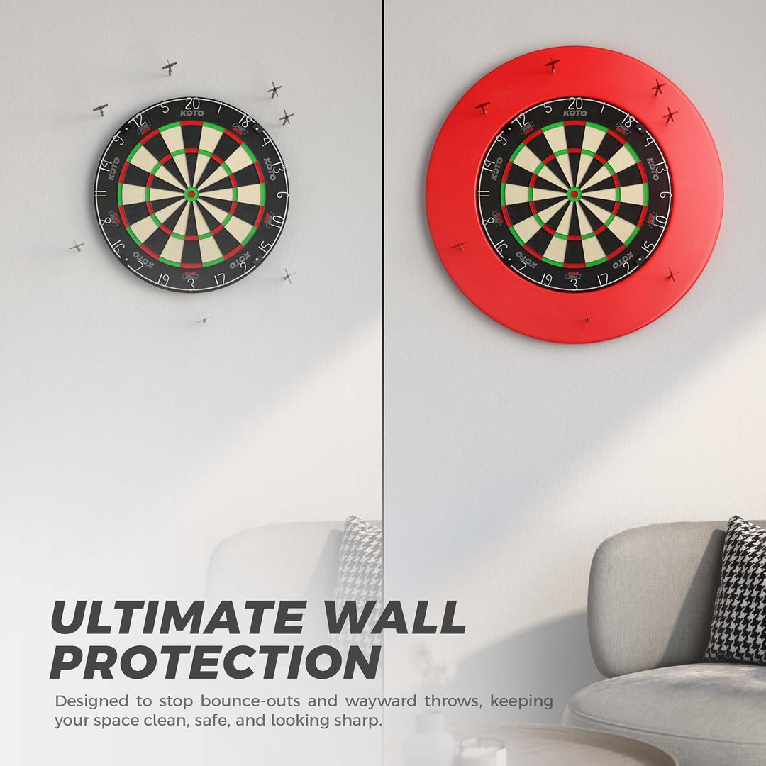 KOTO - King Pro Surround Dartset, 3 Barrels, 2 Sets Flights, 2 Sets Shafts (Short &amp; medium), Dartwal
