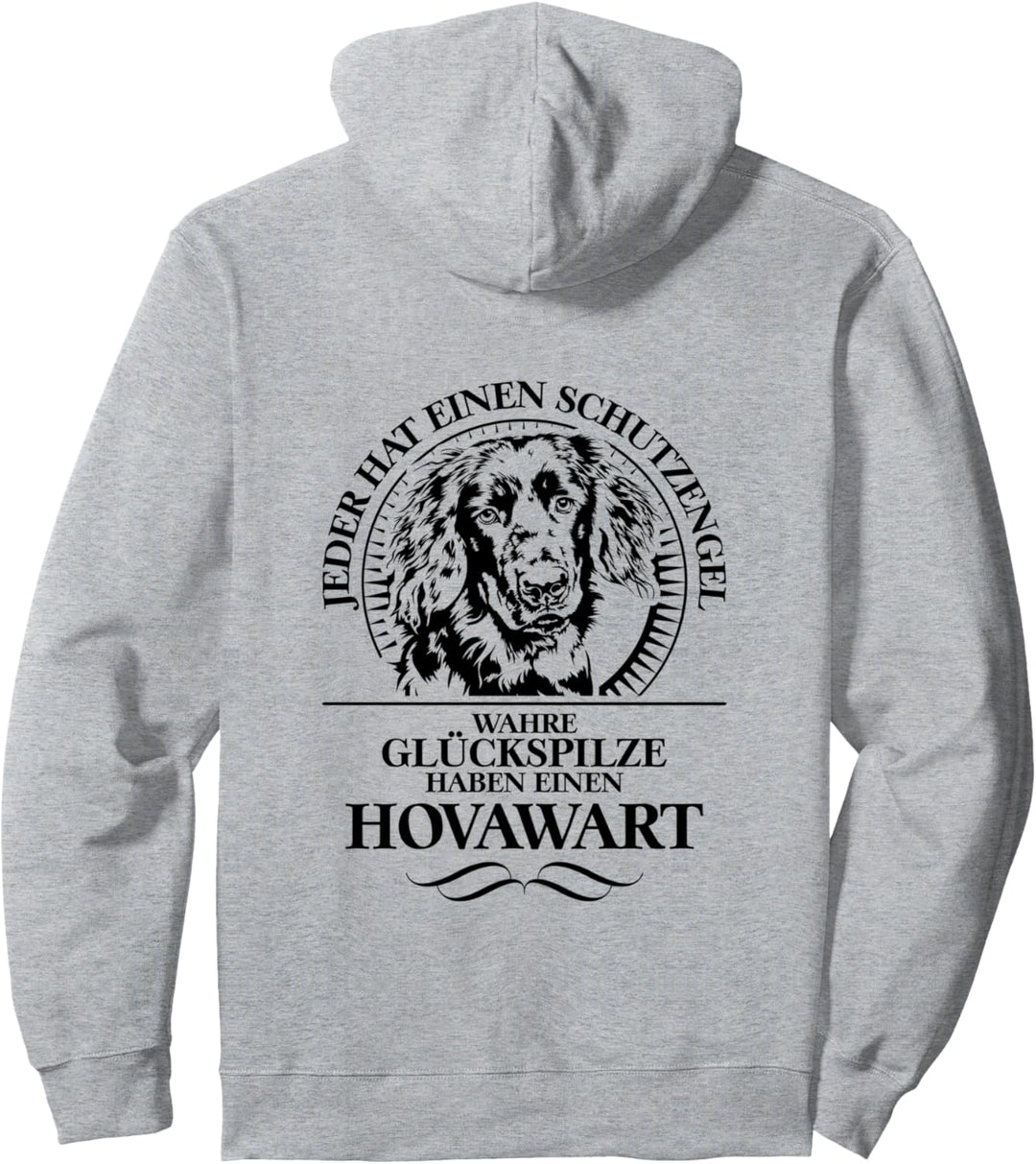 Hovawart Schutzengel Hund Hunde Hundespruch Pullover Hoodie