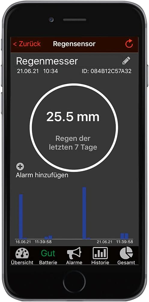 TFA Dostmann Weatherhub Starter-Set, mit Funk-Regenmesser, für SmartHome, gratis Smartphone App, ein
