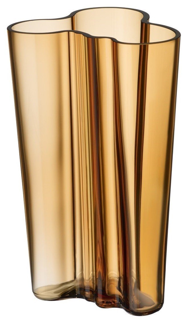 Iittala 1015405 Alvar Aalto Collection Vase, 201 mm, Desert Braun