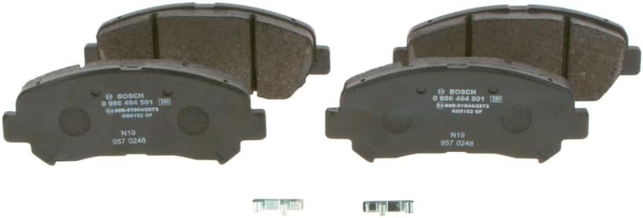 Bosch BP1420 Bremsbeläge - Vorderachse - ECE-R90 Zertifizierung - vier Bremsbeläge pro Set