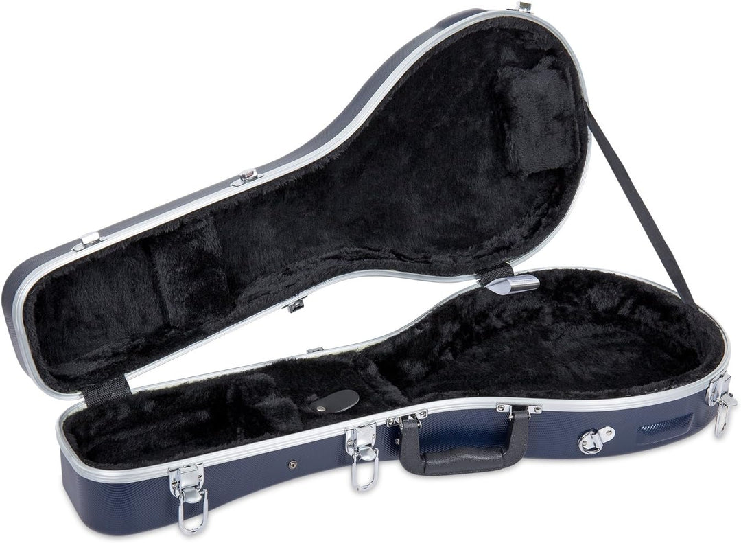 Crossrock, ABS-Hartschalenkoffer für Mandoline, Blau (CRA861MABL) ABS Molded(A-Style) Blau, ABS Mold