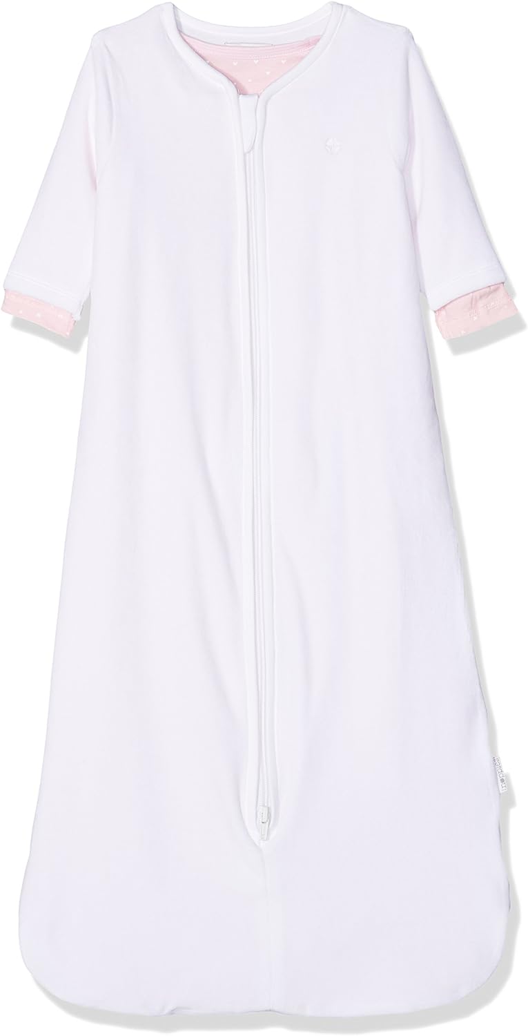 Noppies Baby-Unisex U Sleepingbag Set Nanno Schlafsack, Weiss (White C001), 80
