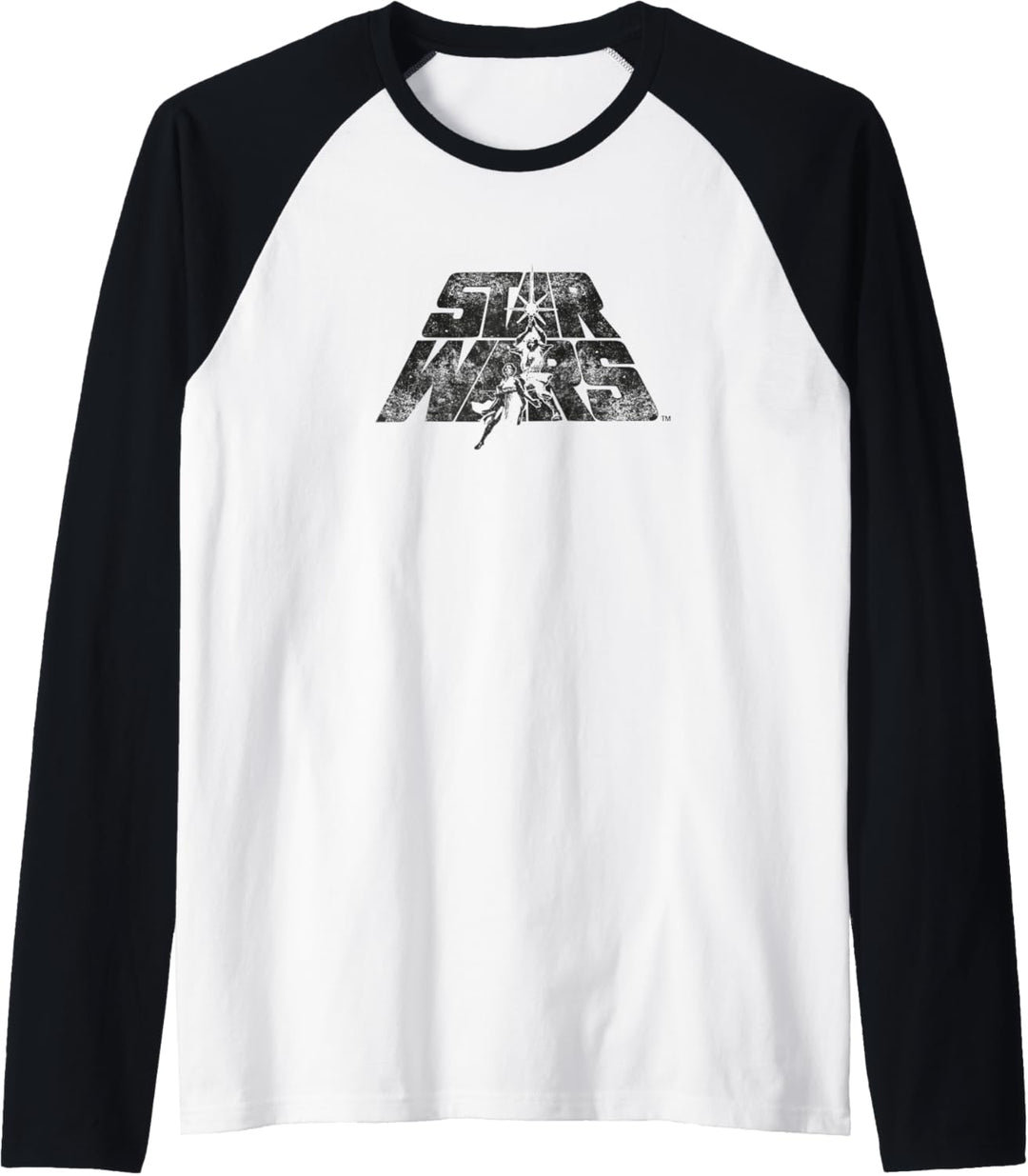 Star Wars Luke and Leia Raglan