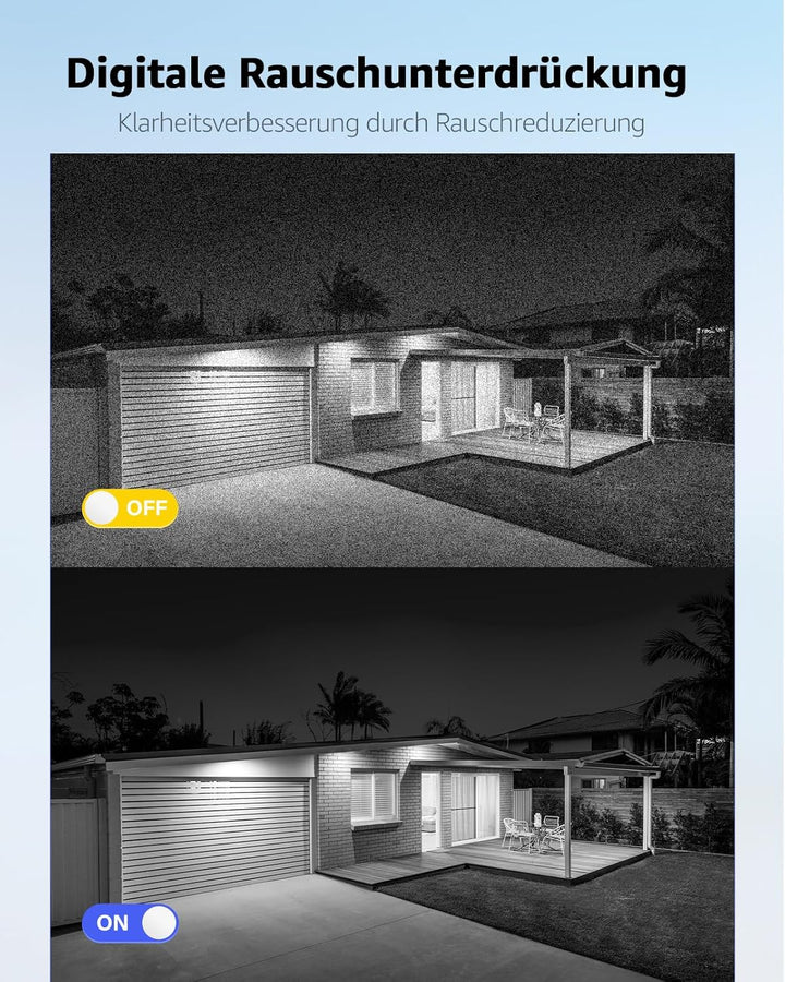 ANNKE AHD/TVI/CVI/CVBS 4-in-1 1080P Überwachungskamera, wetterfeste analoge IP66 Wasserdicht, Überwa