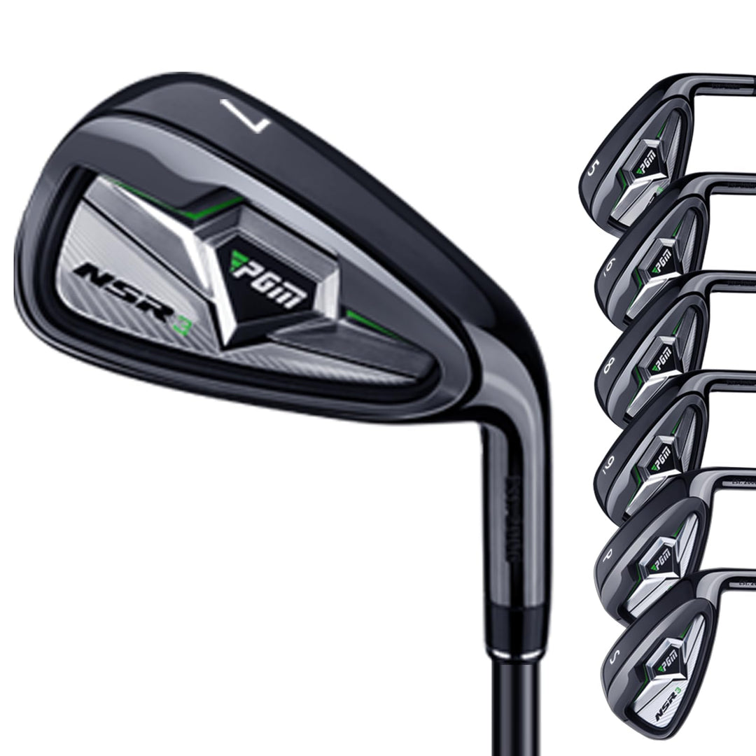 PGM Golfschläger NSR III Golf Iron Thru Gap Wedge mit Graphitschäften für Rechtshänder - S/R Flex R