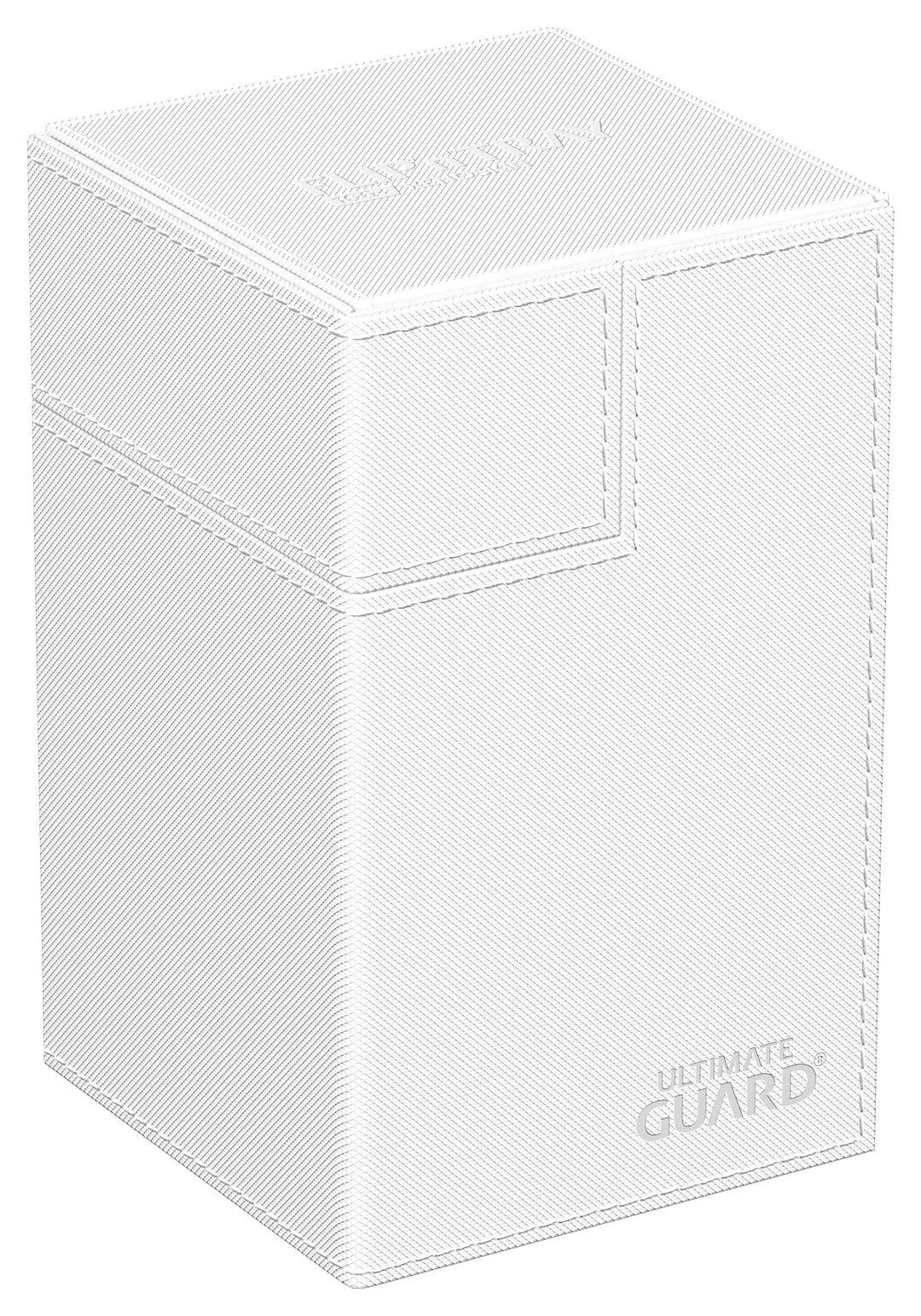 Ultimate Guard Flip`n`Tray 100+ XenoSkin Monocolor Weiss, Weiss