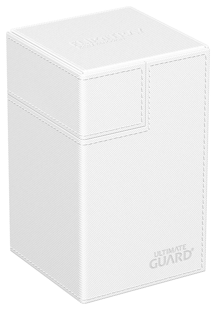 Ultimate Guard Flip`n`Tray 100+ XenoSkin Monocolor Weiss, Weiss