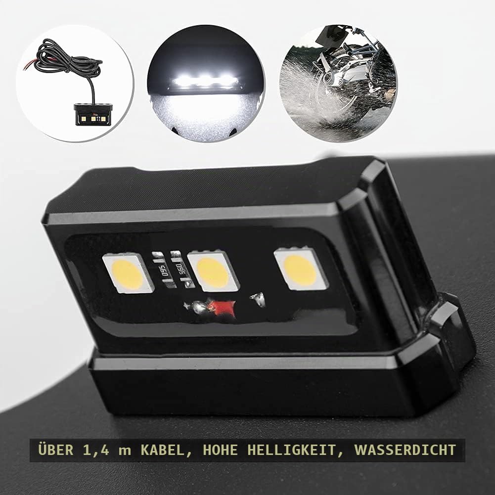 Motorrad CB650R CBR650R Kennzeichenhalter Halter Halterung Heck Tidy Fender Eliminator Kit mit LED-L