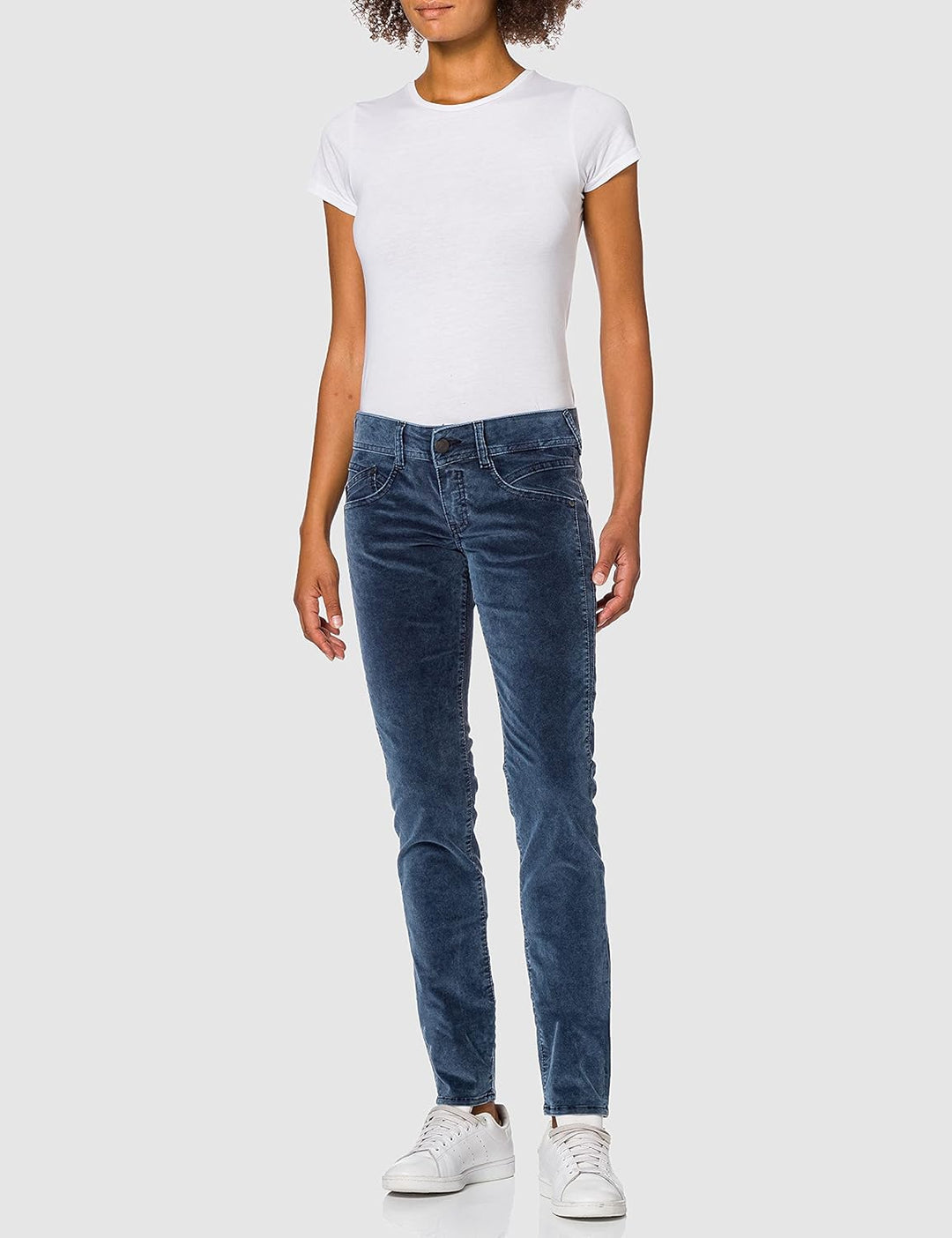 Herrlicher Damen Gila Slim Jeans 24W / 32L Deep Water 831, 24W / 32L Deep Water 831