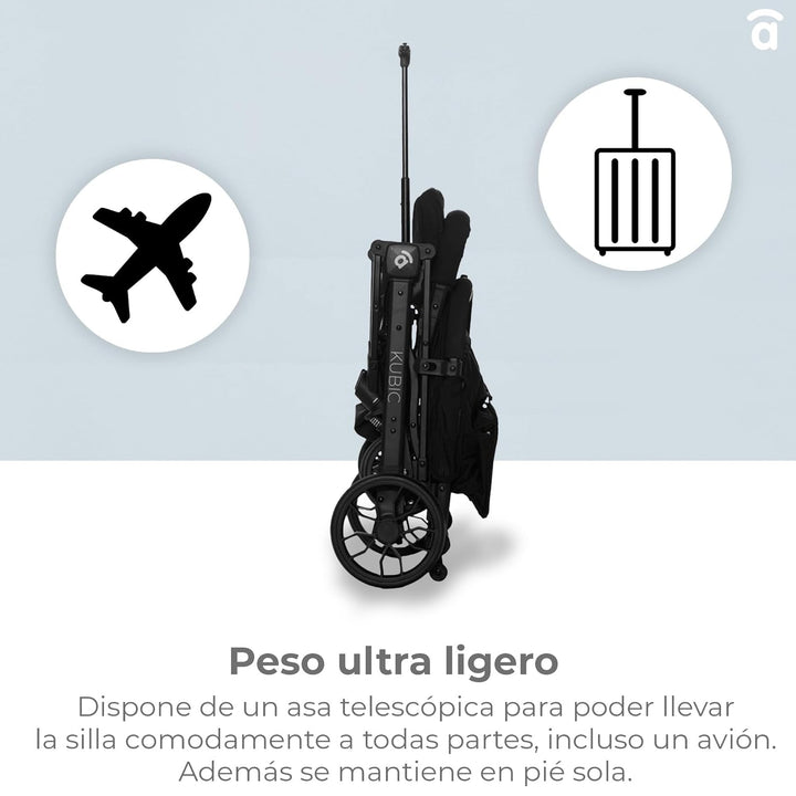 Kinderwagen KUBIC 2 schwarz