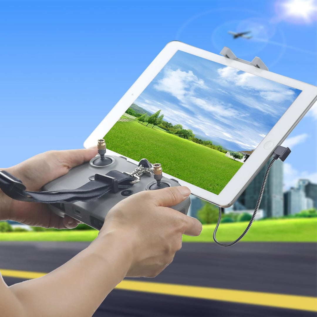 7,9-11 Zoll Tablet Halter Halterung mit RC Kabel für DJI RC-N3 N2 N1 N1C Fernsteuerung, Lito 1 X1,Fl
