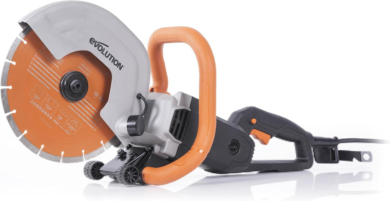 Evolution R255DCT 255 mm Betonsäge - kein Benzin, 102,5 mm Schnitt, inkl. Premium Diamantblatt, R255