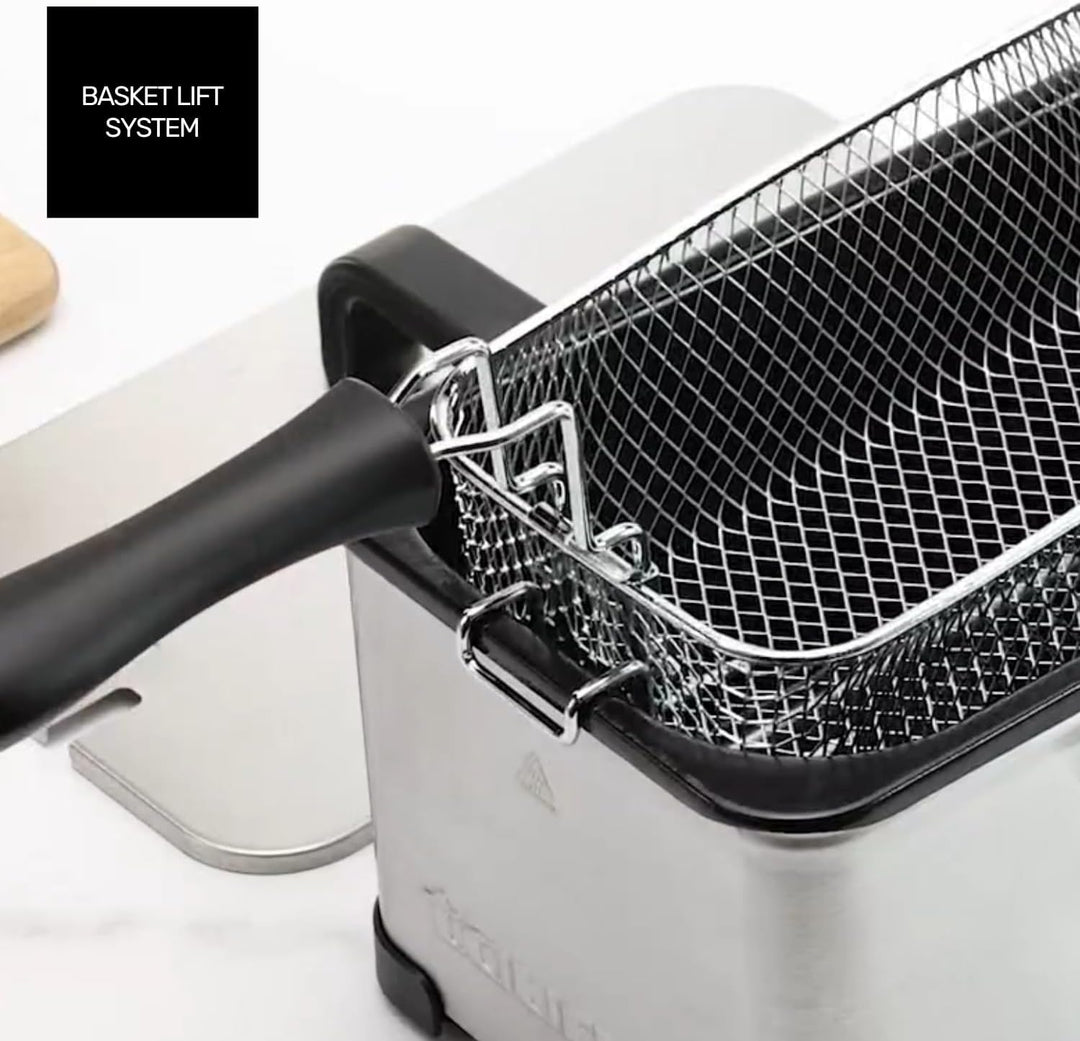 Taurus - Profi-Fritteuse | Ölfilter | 3 l | 2100 W | Ölfritteuse | Gastro | Professionell | Öl 3L|Mi