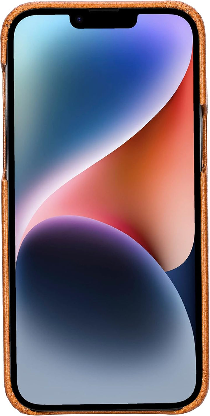 Solo Pelle Lederhülle für das iPhone 14 Plus in 6.7 Zoll Princeton Case Leder Hülle Ledertasche Back
