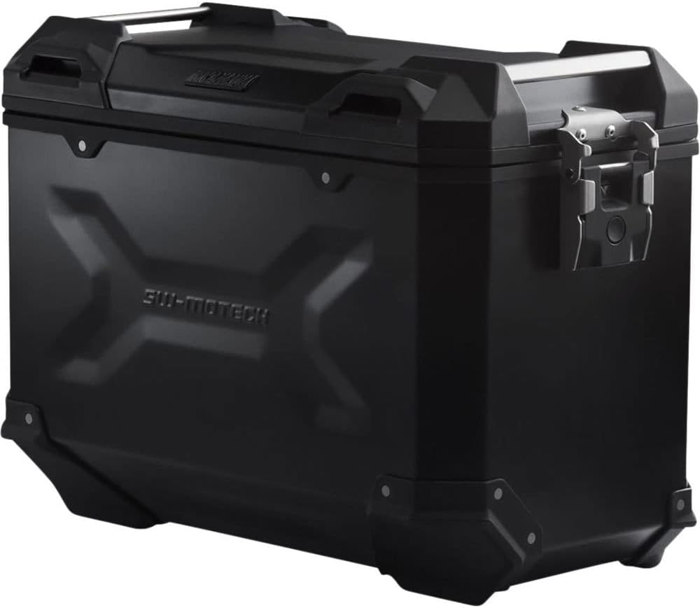 SW-MOTECH TRAX ADV L Aluminium Seitenkoffer 45L, Rechts, Schwarz OS Schwarz, OS Schwarz