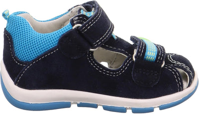 Superfit Baby Jungen Freddy Sandalen, Blau Türkis 8030