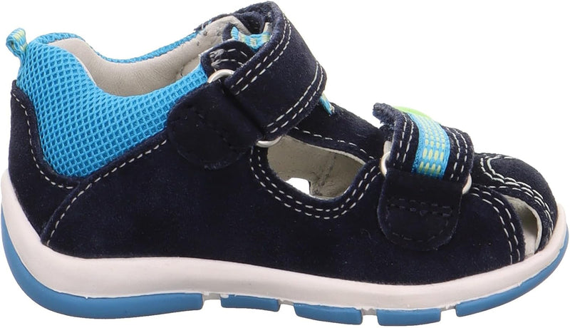 Superfit Baby Jungen Freddy Sandalen, Blau Türkis 8030