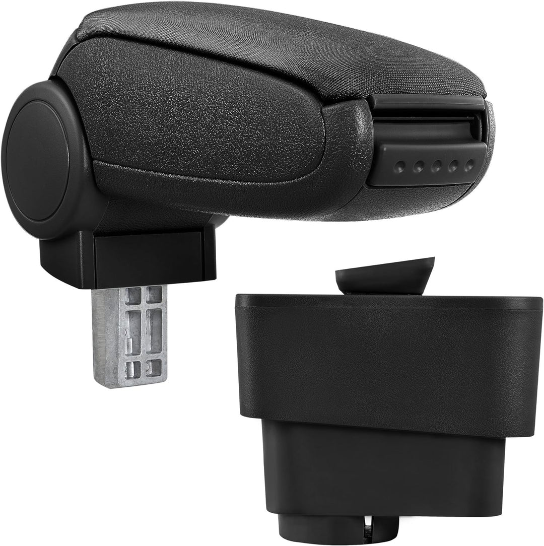 Pro-Tec MAL_TD024_Mito Armlehne, Deckel Schwarz Stoff