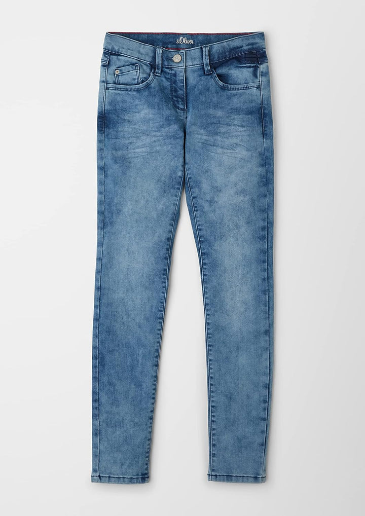 s.Oliver Mädchen Jeans 164 Blau, 164 Blau