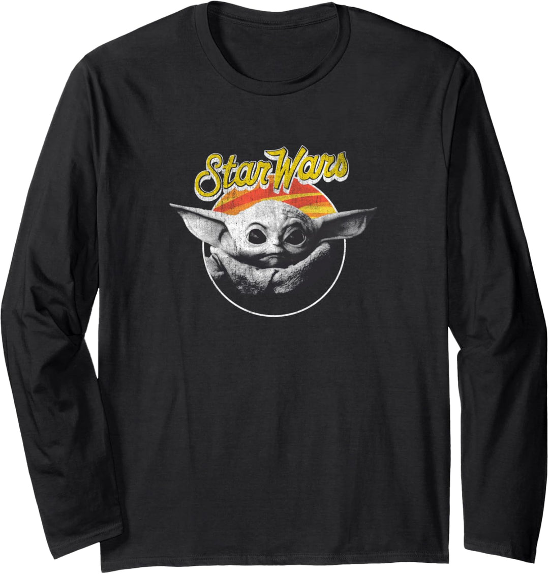 Star Wars Retro Child Logo Langarmshirt