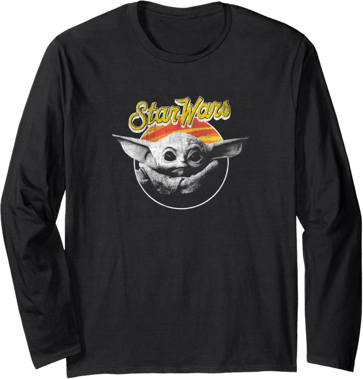Star Wars Retro Child Logo Langarmshirt