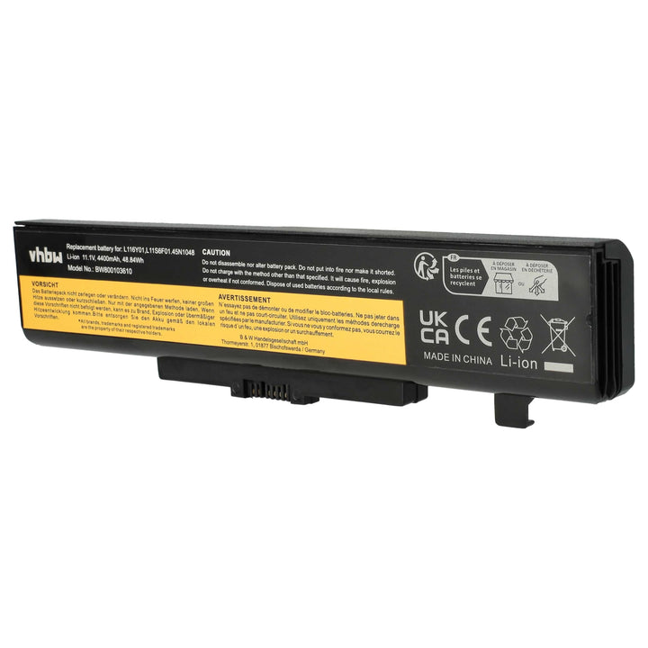 vhbw Akku kompatibel mit Lenovo Thinkpad Edge E531 (6885CMC), E535, E545, E540 Notebook (4400mAh, 11