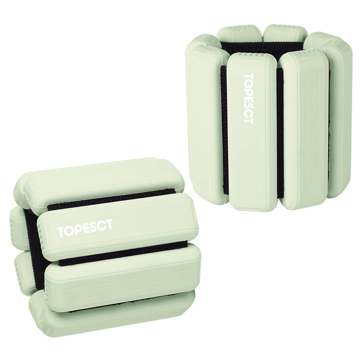 TopEsct Verstellbare Handgelenkgewichte – Set mit 2 Stück (je 0,9 kg) | Langlebiges tragbares Handge