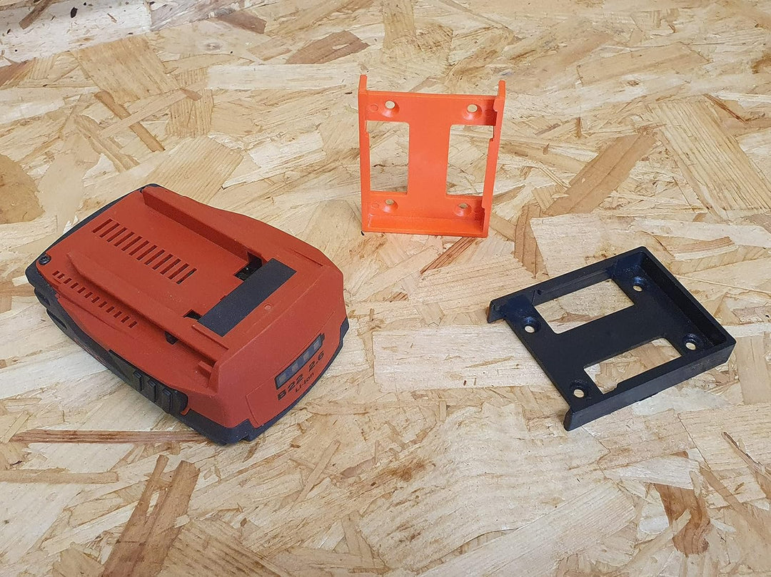 StealthMounts Akkuhalter für Hilti 22v | Kabellose Akkuhalterung für Hilti 22v Elektrowerkzeuge | 6e