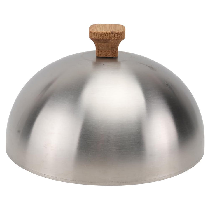 Cabilock Dessert-Kuppelabdeckung Speiseglocke Edelstahl Teppanyaki Deckel Steakglocke Steak Abdeckha