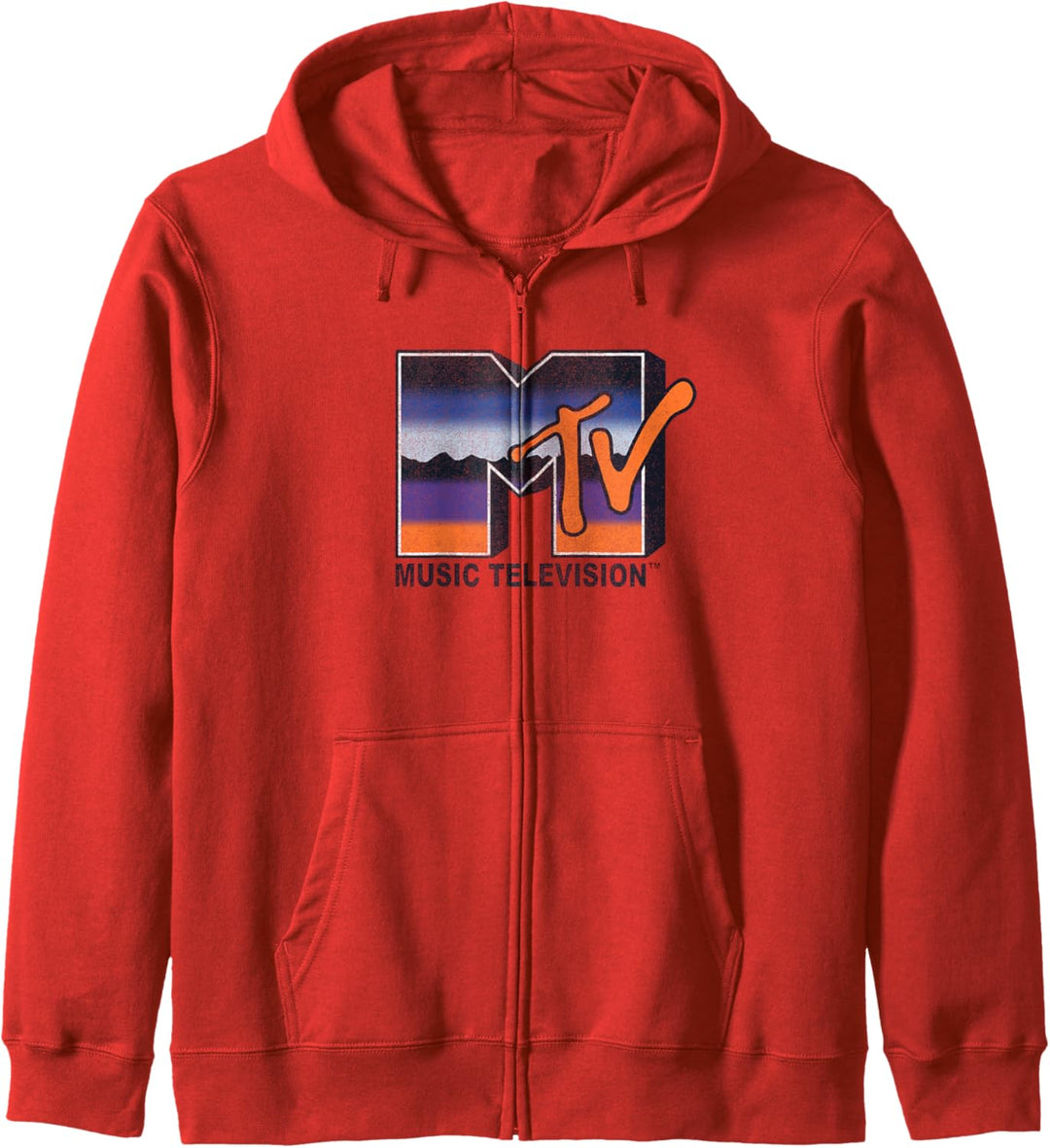 MTV Desert Sunset Bold Logo Kapuzenjacke