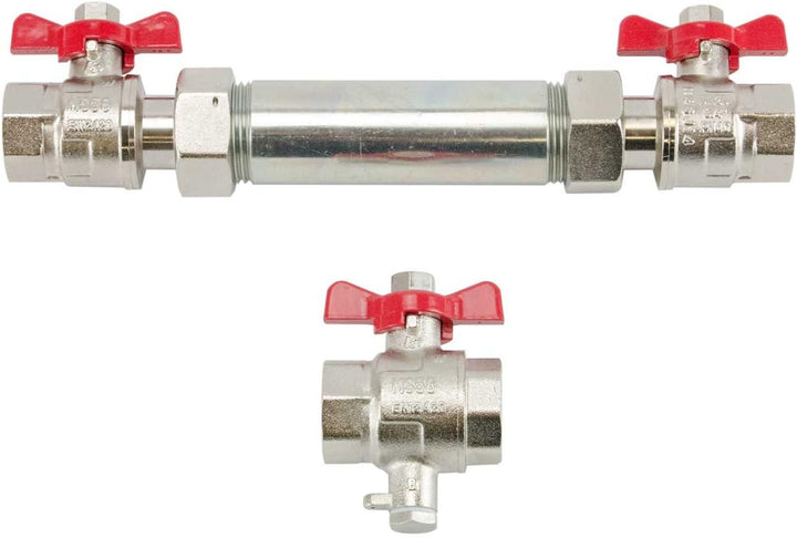 Einbausatz für Wärmezähler F90 und F96Plus 1 Zoll DN20 130mm