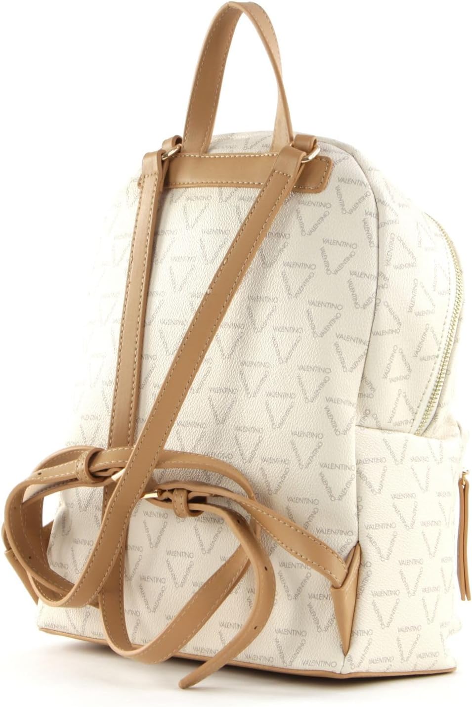 Valentino Damen Liuto Backpack, Ecru/Multi
