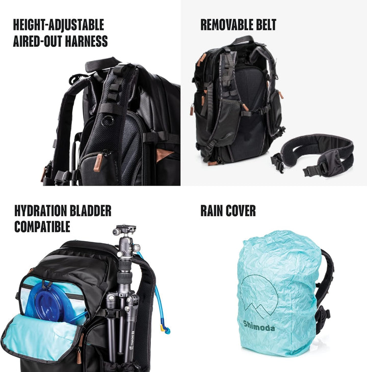 Shimoda Unisex Explore V2 35 Starter Kit Gepäck- Kuriertasche (1er Pack) Explore V2 30 Backpack Schw
