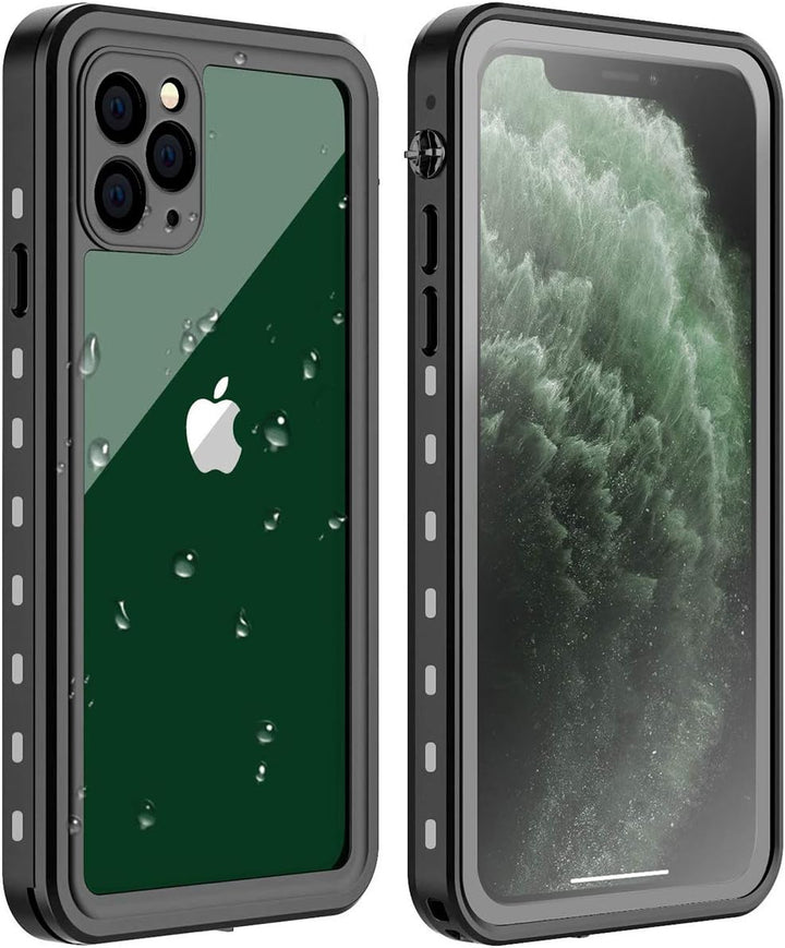 AICase wasserdichte Schutzhülle für Apple iPhone 11 Pro, IP68-zertifiziert, 360 °, wasserdicht, stos