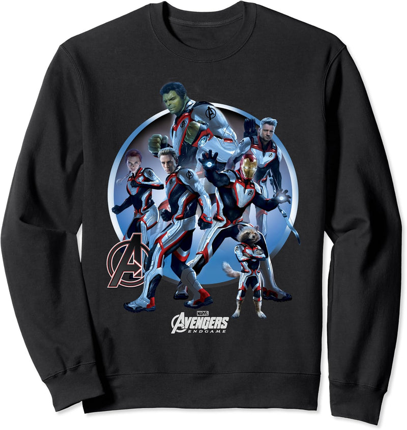 Marvel Avengers: Endgame Group Shot Logo Sweatshirt